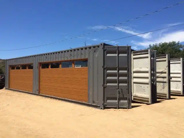container double door